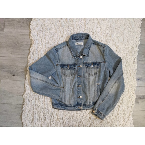 Cavalini Medium Wash Denim Jacket S 